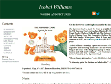 Tablet Screenshot of isobelwilliams.org.uk